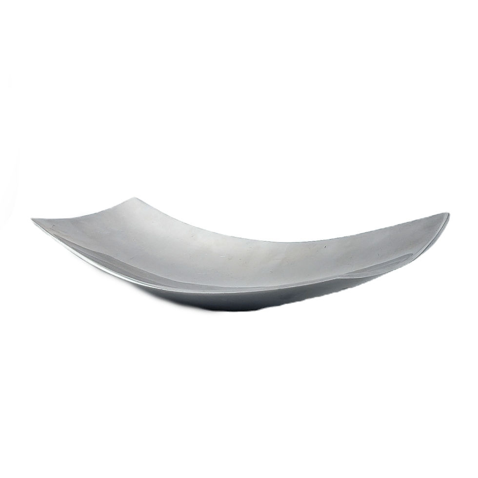 Michael Lax Design Grainware METAAL Aluminum Sculpted Tray