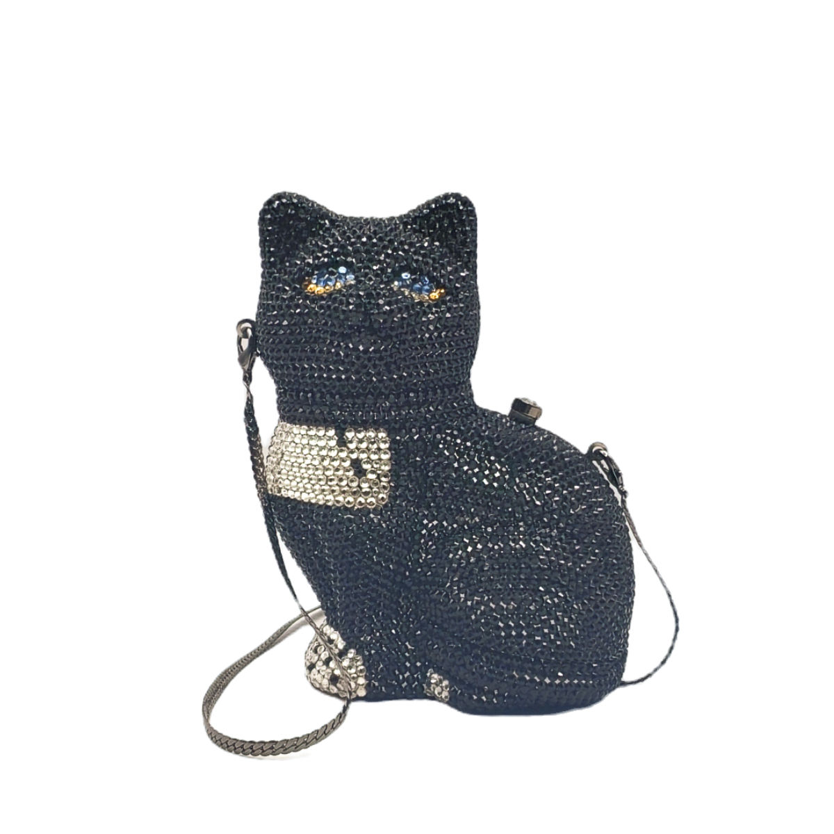 Rhinestone Encrusted Cat Special Occassion Purse