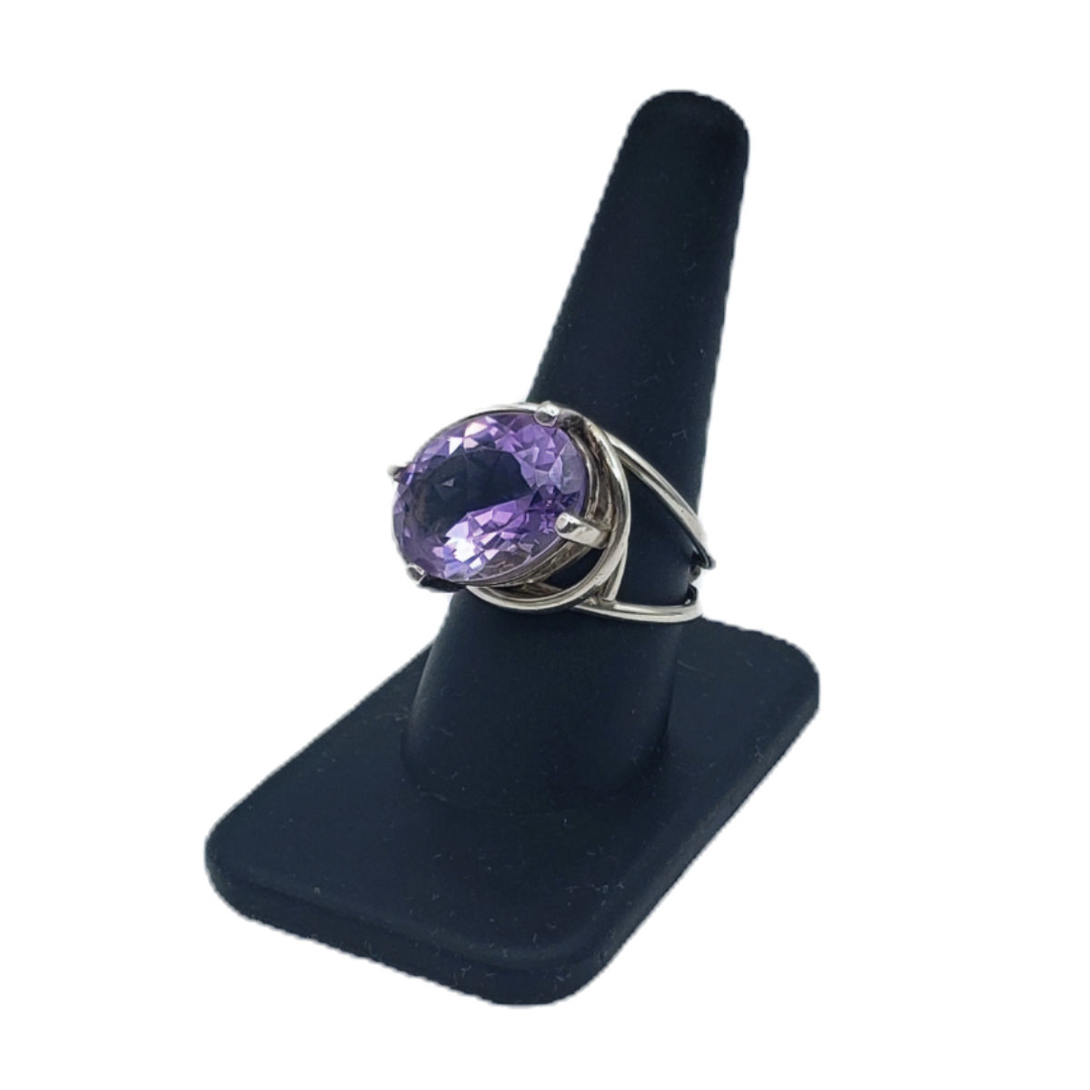 Amethyst Statement Cocktail Ring