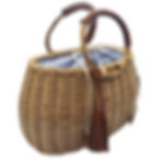 J. McLaughlin Caryl Wicker Handbag Natural Straw Bucket Bag Drawstring Tassle