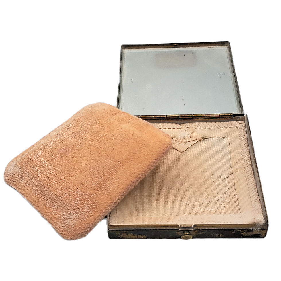 Thumbnail: Vintage Fifth Rex Avenue Powder Compact Case