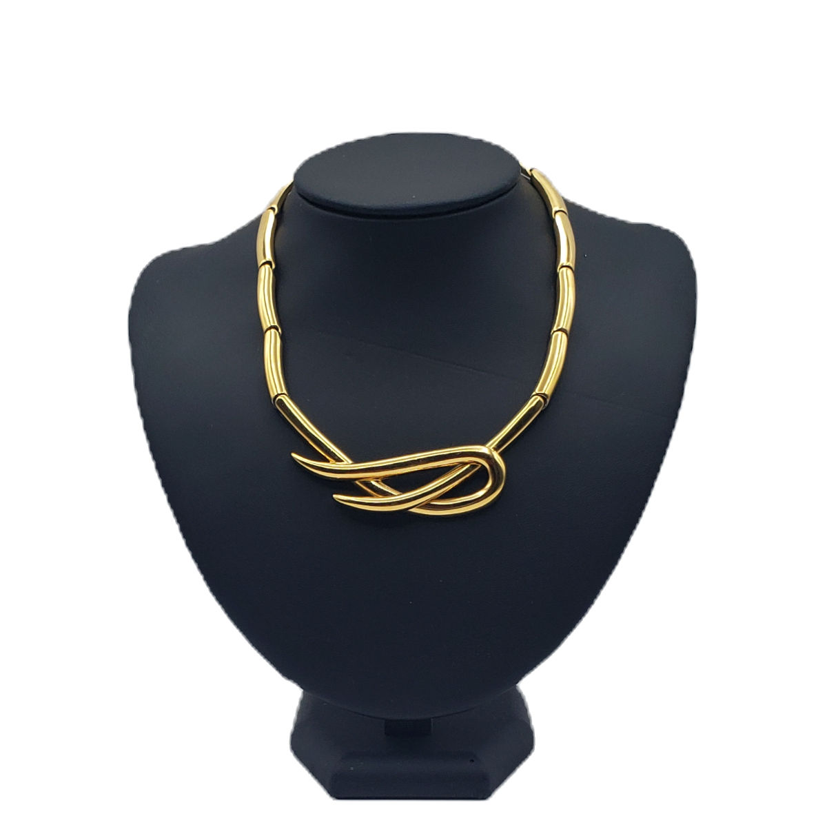 Vintage Monet Floppy Loveknot Collar Necklace