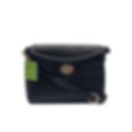 Kate Spade Hampton Road Janie Black Leather Satchel Crossbody Bag