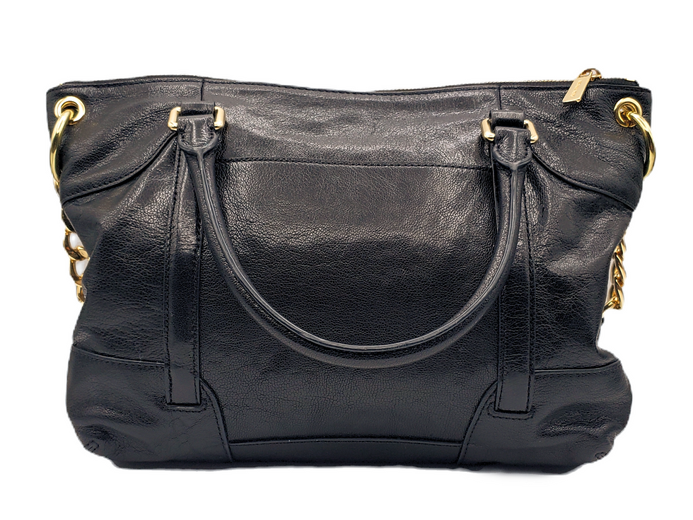 Thumbnail: Michael Kors McGraw Slim Satchel back view