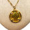 Thumbnail: Vintage Retro 80's Queen Elizabeth Coin Pendant Necklace