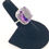 Thumbnail: 925 Silver Large Square Purple Crystal Ring