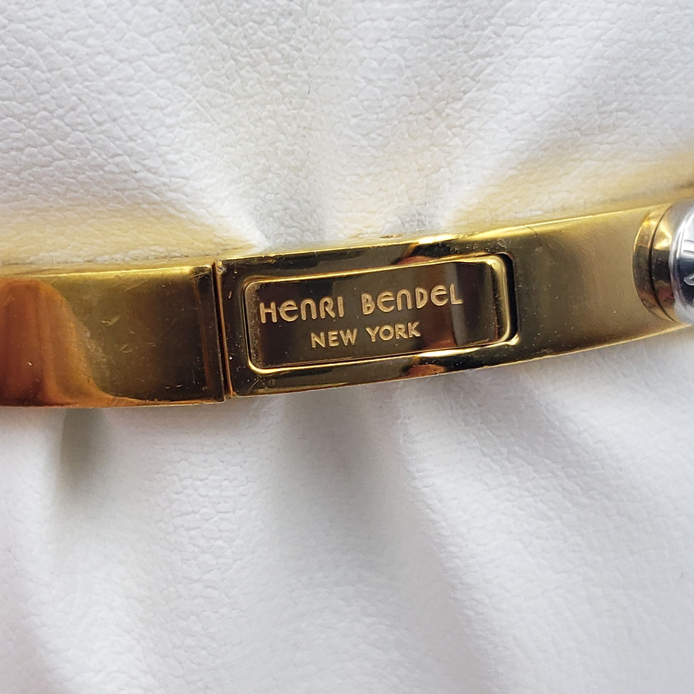 Thumbnail: Henri Bendel Gold Bangle Bracelet