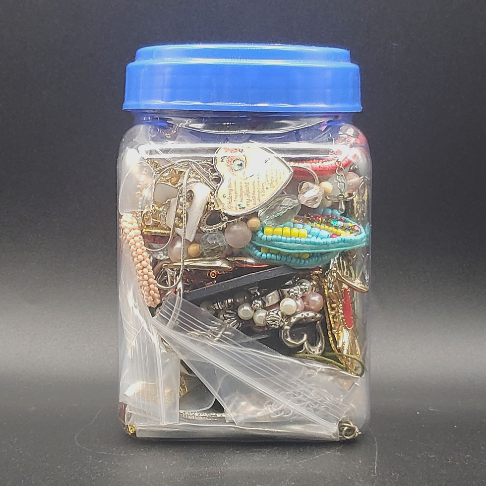 Thumbnail: Jewelry Lots Jars | Heart Theme | Size Small