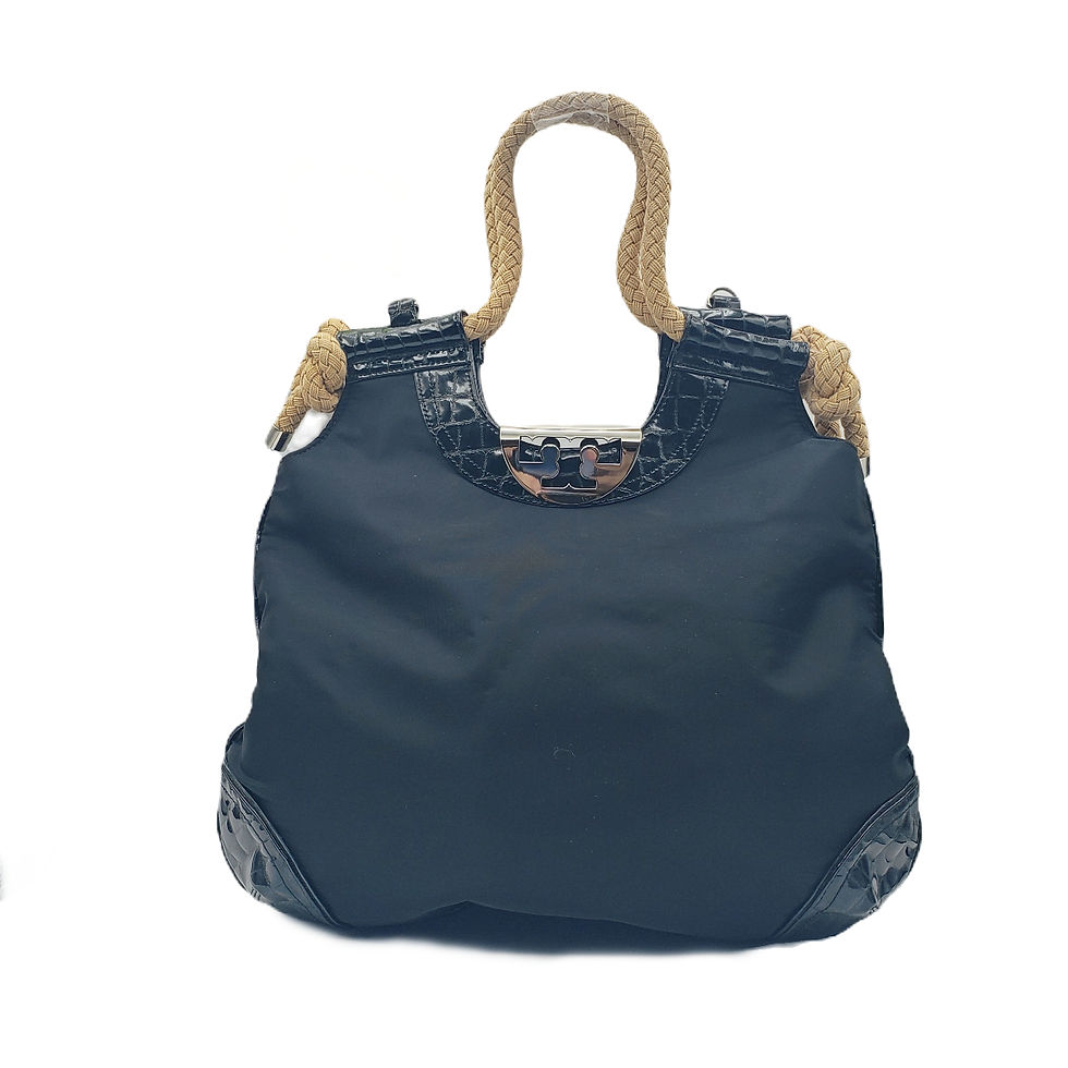 Tory Burch Nylon Hobo Tote Bag