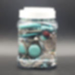 Jewelry Lot Jar | Turquoise Collection | Size Small