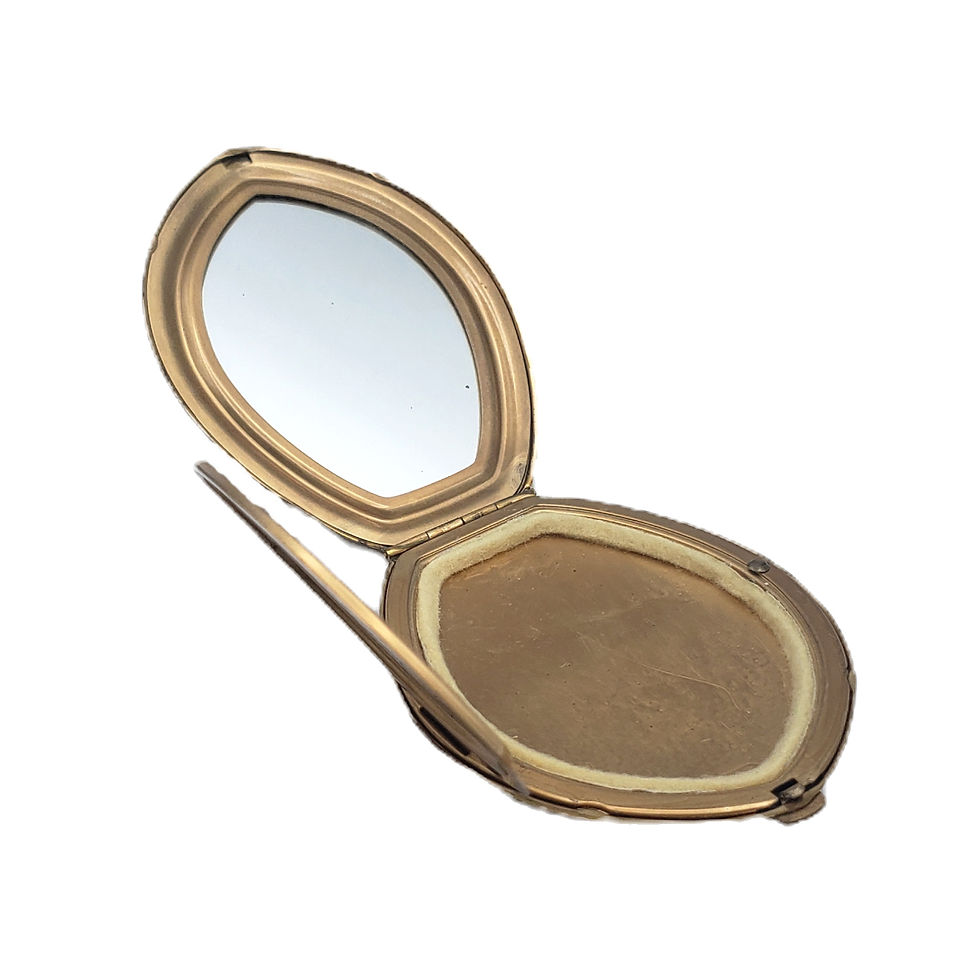 Thumbnail: Vintage Elgin American Beauty Powder Compact Case