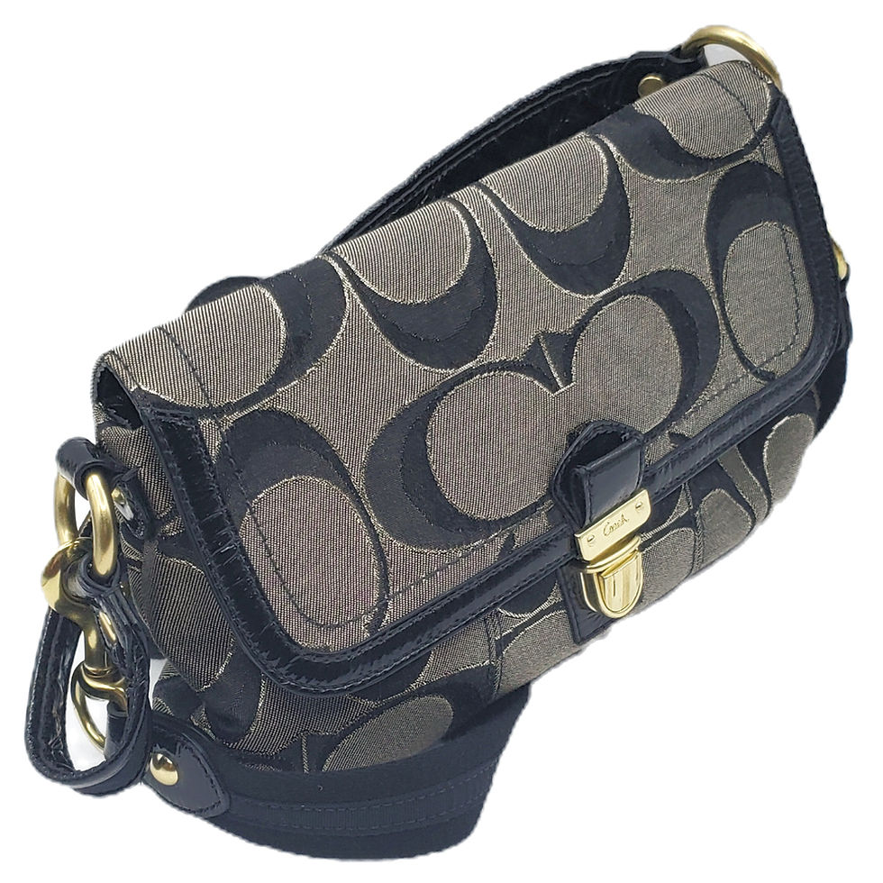 Thumbnail: Coach Signature Poppy Crossbody Bag