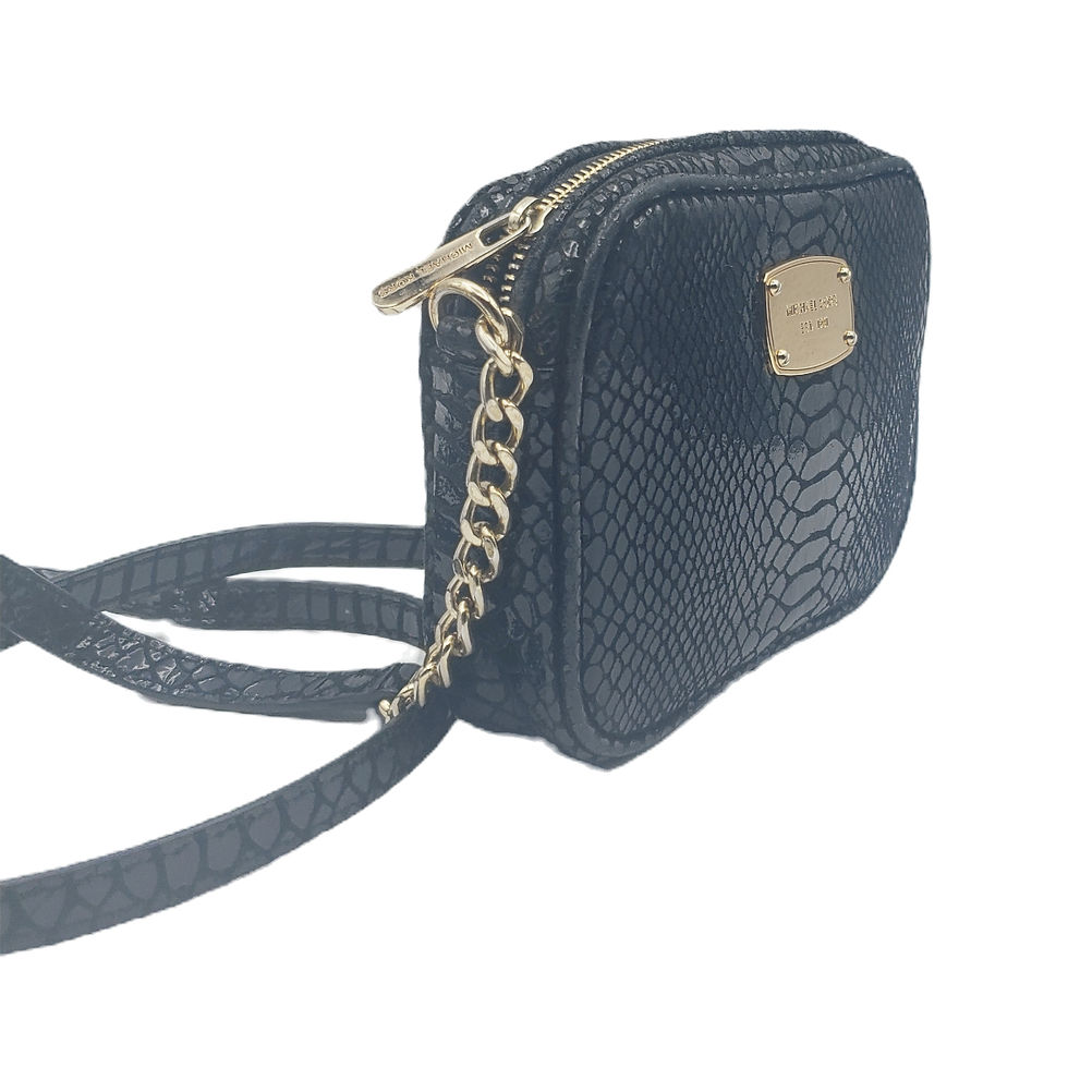 Thumbnail: Michael Kors Snake Emobssed Crossbody Bag