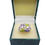 Thumbnail: Suzanne Somers Purple and Green Crystal 925 Silver Ring