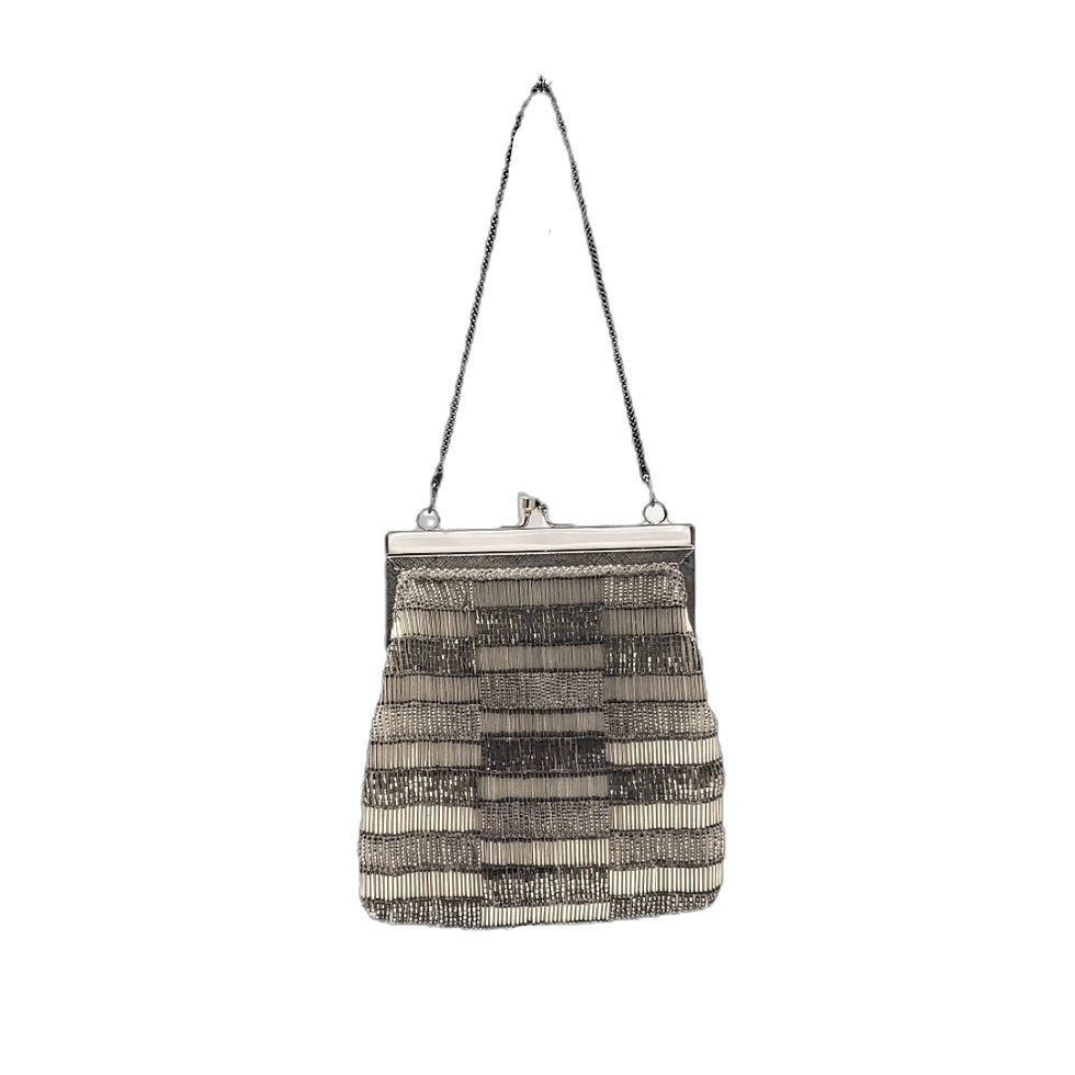 Vintage Fine Arts Beaded Evening Bag