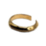 Kate Spade Raise The Bar Gold Tone Hinged Cuff Bangle Bracelet