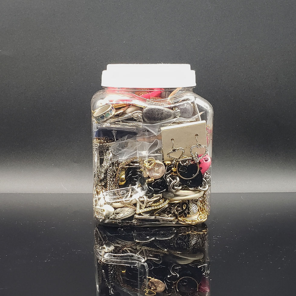Jewelry Lots Jars | Heart Collection | Size Small