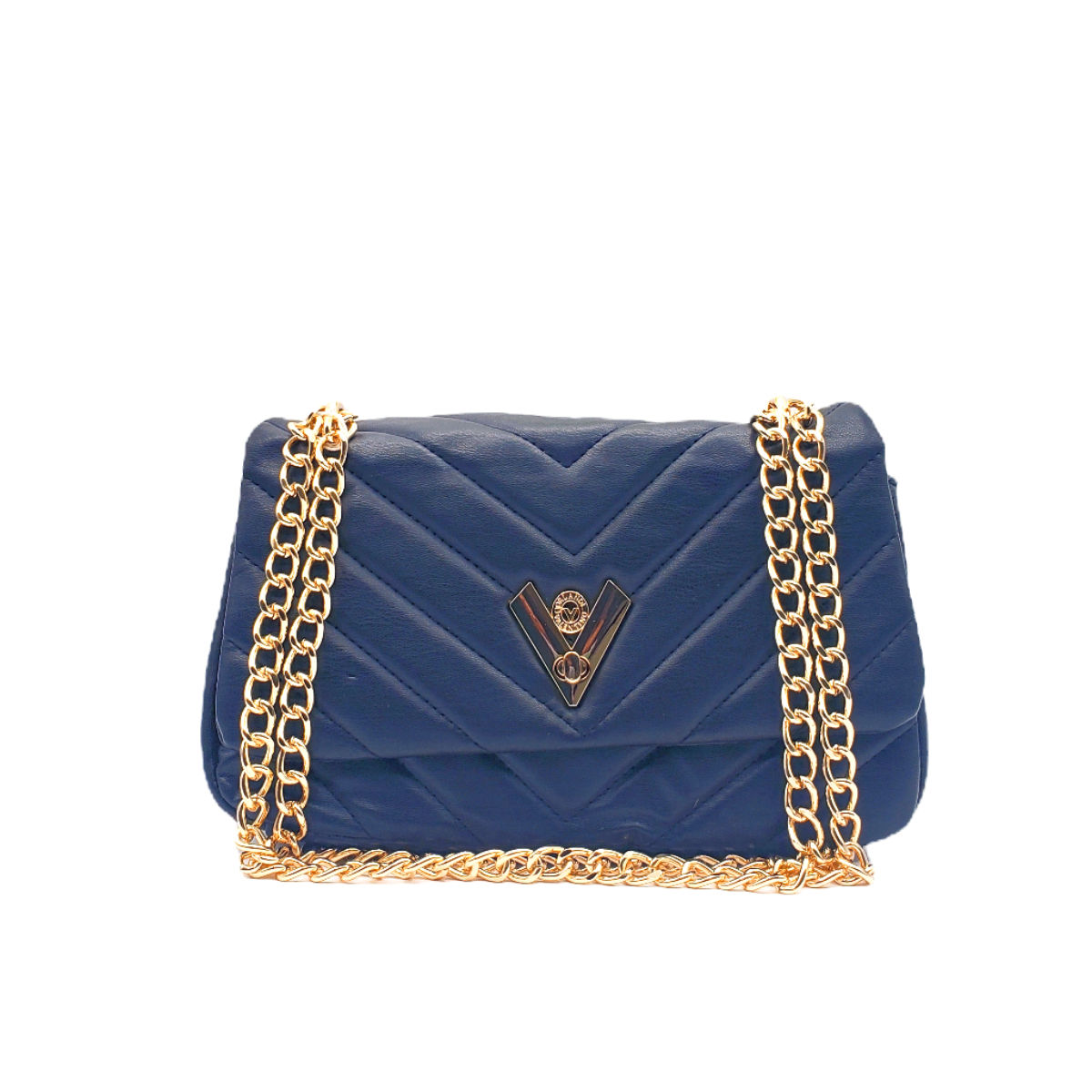 Valentino Orlandi Quilted Shoulder Bag
