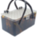 Vintage 1950s Lucite Box Purse Faux Tortoiseshell Clear Diamond Lid Handbag MCM