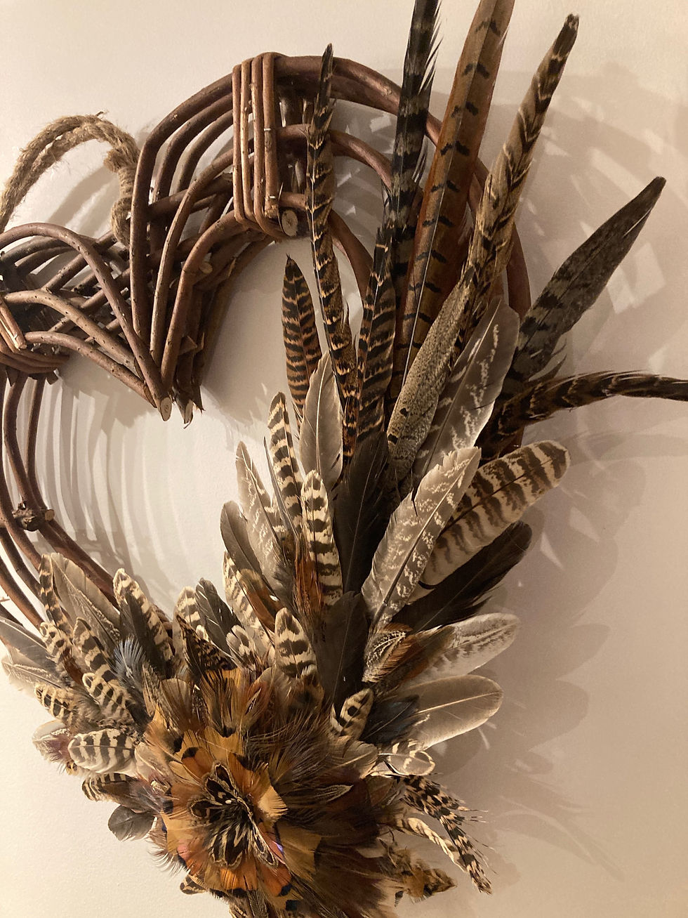 Thumbnail: Large Wicker Heart 50cm