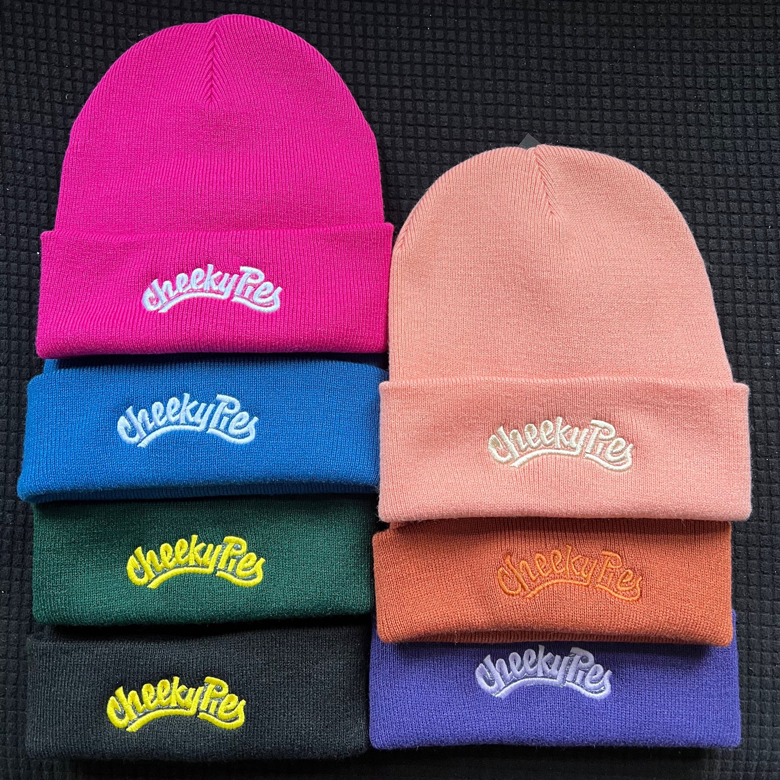 CHEEKY PIES embroided beanies