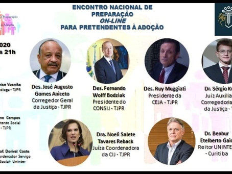 Encontro Nacional de Preparação Online para pretendentes à adoção