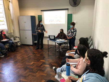 Palestra Eleitor do Futuro com acadêmicos de Serviço Social e Direito da UEPG 