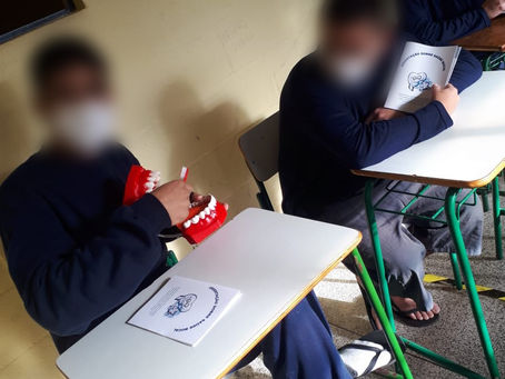 Adolescentes internados no CENSE PG participam de projeto de extensão e refletem sobre saúde bucal