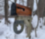 Thumbnail: Flat Sap Bucket Cover - Double-Sided Mailbox Hanger (Large)