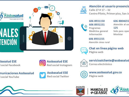 Nuestros Canales de Atención.