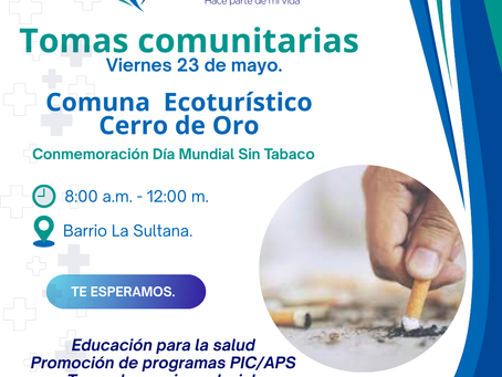 ¡La salud también se vive en comunidad!