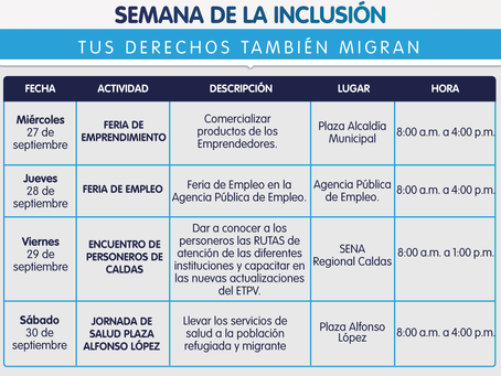 Semana de la Inclusión.