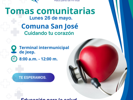 ¡Nos vemos en la Comuna San José!