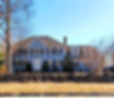 Blue house with updated siding