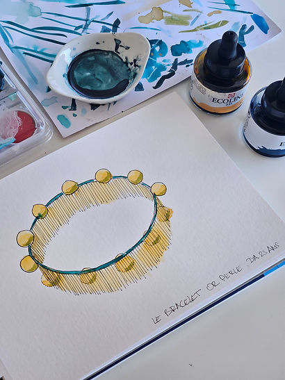 Dessin Lustre Scénographie DA