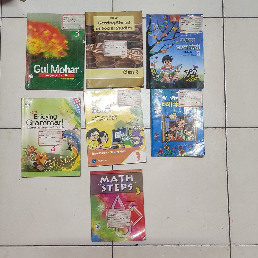 3rd Grade CBSE textbooks- Complete set