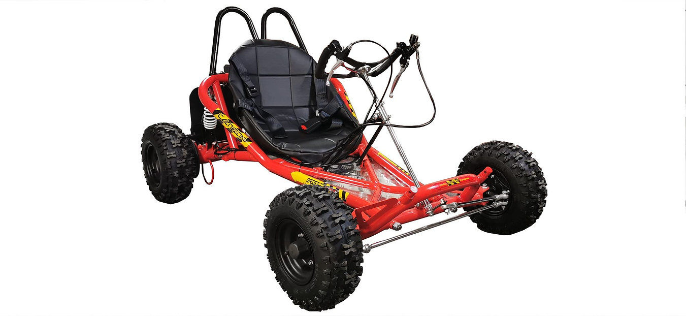 Red 200cc Go Kart