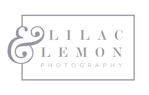 A logo with a large ampersand that says Lilac & Lemon Photography