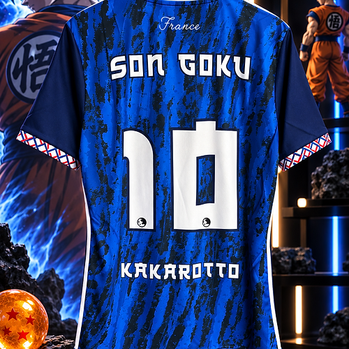 Son Goku X  France - WORLDCUP - dos