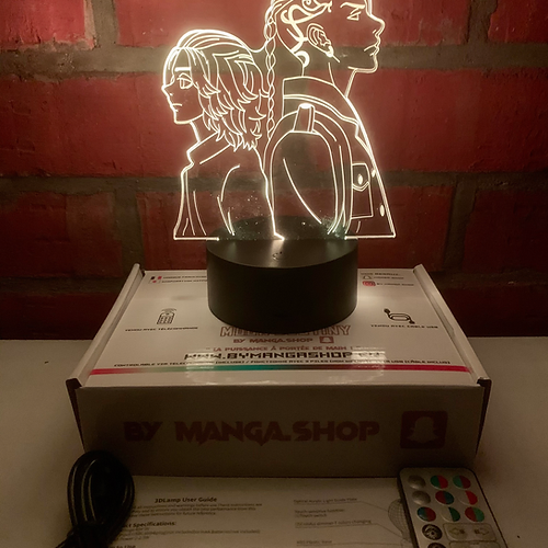 LAMPE 3D LED - TOKYO REVENGERS - dos