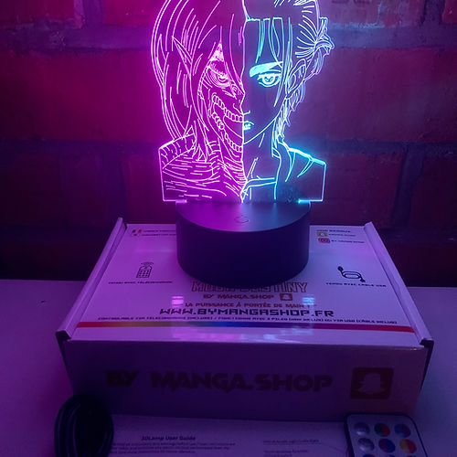 Lampe 3D LED - EREN SNK