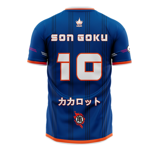 Maillot de foot GOKU France bleu - dos