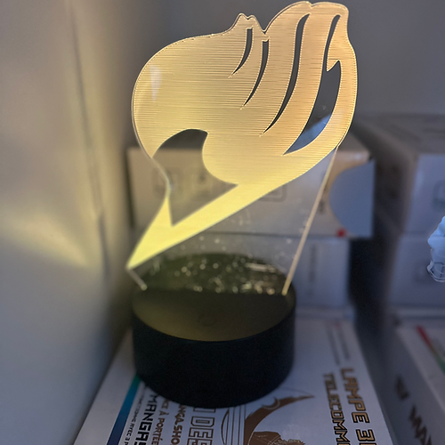 Lampe 3D LED - FAIRY TAIL