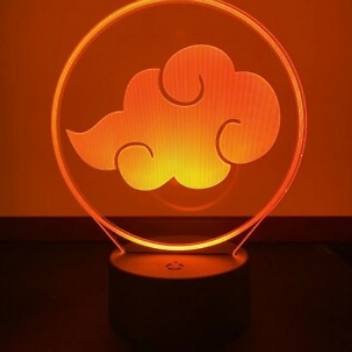 LAMPE 3D LED - AKATSUKI