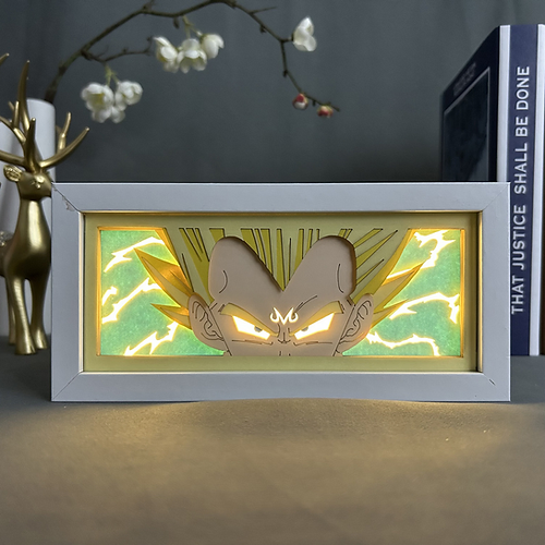 VEGETA - BOX LAMPE 3D