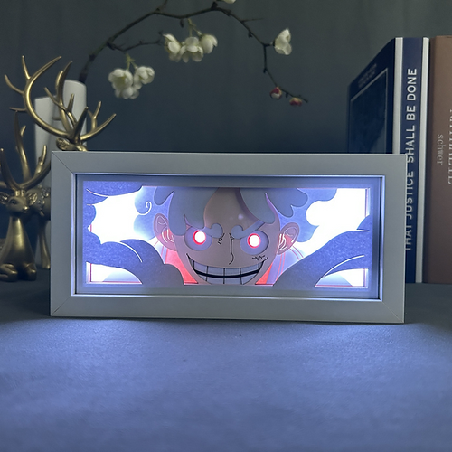 LUFFY GEAR 5 - BOX LAMPE 3D