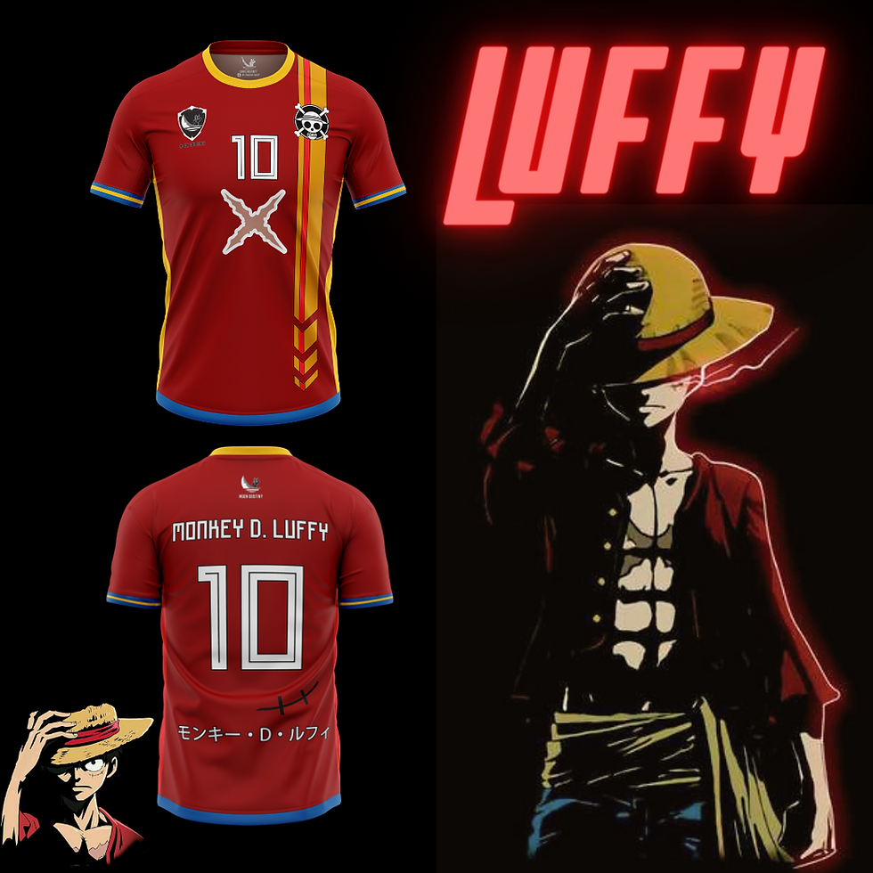 Miniature : Maillot de foot LUFFY