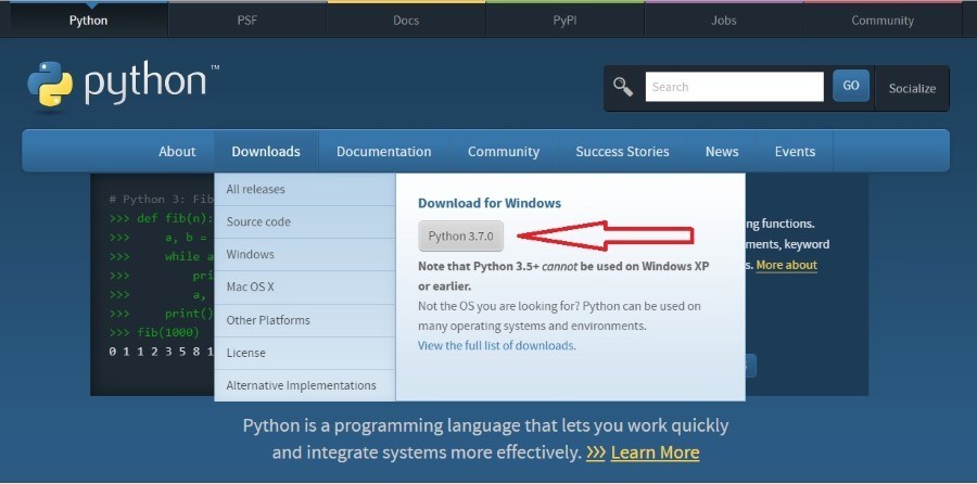 python3 windows python3 windows