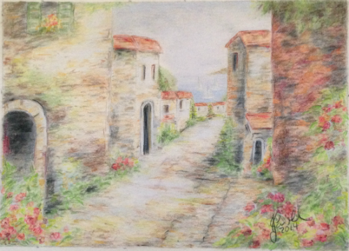 Italian Seaside Village
