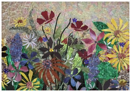 Floral Garden Mosaic